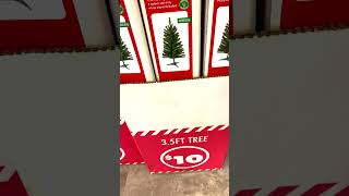 DTF Dollar Tree has a variety of Christmas trees to choose fromdollartreechristmas christmastrees [upl. by Akcired96]