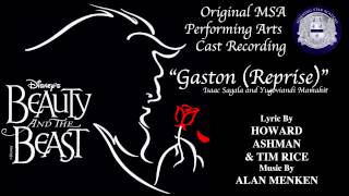 Gaston Reprise Beauty and the Beast Original MSA Performing Arts Cast Recording [upl. by Virendra702]