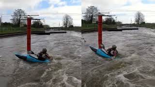 Kayak Cross splitscreen ups [upl. by Arlette]