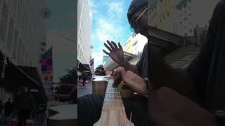 Fingerstyle Guitar streets POV guitarist fingerstyleguitar acousticguitar busking [upl. by Peedus280]