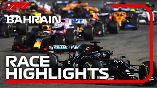 2020 Bahrain Grand Prix Race Highlights [upl. by Ordisi]