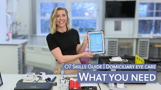 Domiciliary eye care What you need to do domiciliary  OT Skills Guide [upl. by Amilb61]