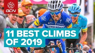 11 Iconic amp Memorable Climbs From Pro Races In 2019 [upl. by Sitof]