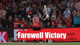 Renegades Bid Heroic Farewell Finch Ends with a Duck but Triumphs Prevail [upl. by Llerrit]