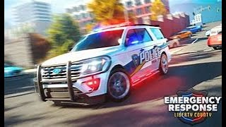 Playing Emergency Response Liberty County on Roblox Roblox [upl. by Ettegroeg754]