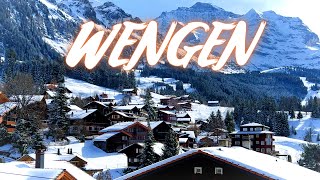 WENGEN Best Places To Visit Walking Tour 4K UHD [upl. by Berglund]