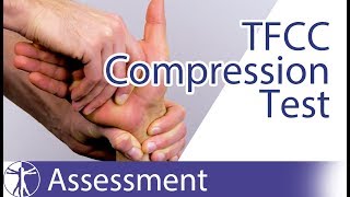 TFCC Compression Test  Triangular Fibrocartilage Complex Lesions [upl. by Alemaj]