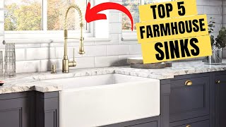 Top Farmhouse Sinks for 2024 Stainless amp More [upl. by Etam]