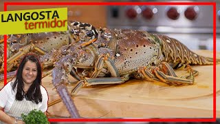 Langosta Termidor  LA RECETA DE VERO🦞LOBSTER THERMIDOR 💖 Salsa bechamel [upl. by Lasorella]