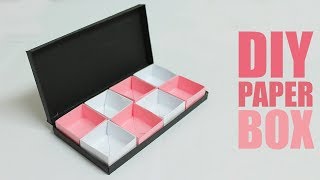 How to make Organizer Box  Paper Crafts Ideas for Projects [upl. by Ycnej]