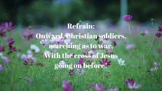 Onward Christian Soldiers  minus one with lyrics [upl. by Karab]