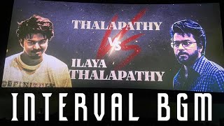 Goat Interval BGM  Thalapathy Vs Ilaya Thalapathy  Goat BGM  thalapathy  venkatprabhu [upl. by Suoirtemed]