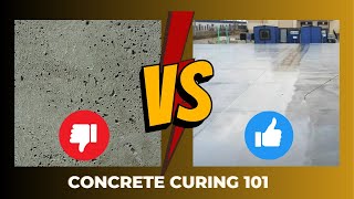 Concrete Curing Dont Make These Mistakes [upl. by Pappas416]