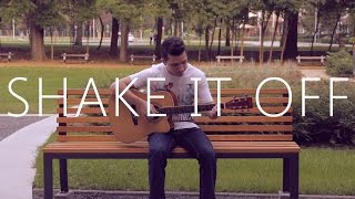 Shake It Off  Taylor Swift fingerstyle guitar cover by Peter Gergely WITH TABS [upl. by Gainer]