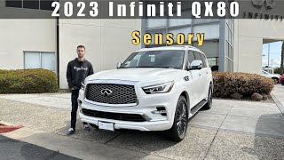 2023 Infiniti QX80 Sensory 4WD [upl. by Soirtimid]