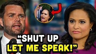 Kristen Welker NBC Host LOSES IT After She Repeatedly INSULTS JD Vance On Live TV [upl. by Borras]