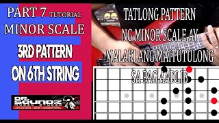 MINOR SCALEGUITAR TUTORIAL PART 7 [upl. by Hauge]