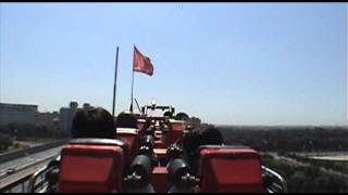 Feng Shen Coaster Shuttle Roller Coaster POV Beijing Shijingshan Amusement Park China SCARY [upl. by Sirrom]