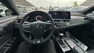 2022 Lexus ES350 F Sport POV Drive [upl. by Alebasi]