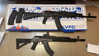 GHK AK v3 與VFC AK74M 槍機慢動作攝影 Bolt slow motion [upl. by Damara664]