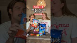 Aussies try USA snacks part 2 usafood americanfood americansnacks snackhaul doritos cheetos [upl. by Refenej]