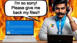 Indian Scammer BEGS Me To Fix His Computer After I DESTROYED It [upl. by Haerb]