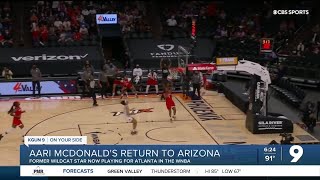 Aari McDonald returns to Arizona [upl. by Brindell634]