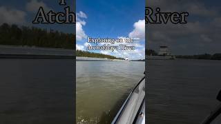 Atchafalaya River river ridinglife cruz water river louisiana adventuretravel rvtravellife [upl. by Ylerebmik551]