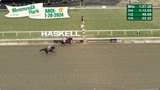 Who Was the Fastest Horse of the Week During the 2024 Haskell Week [upl. by Eidac]