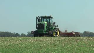 John Deere 9560RT with Horsch Tiger MT on Hofgut Winningen in Eastern Germany  NO MUSIC [upl. by Paxton]