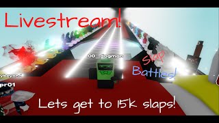 SLAP BATTLES LIVESTREAM [upl. by Hirsh]