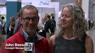 Greenbuild 2023 Day 3 Interviews Heidi Kunsch and John Beeson [upl. by Heyward]