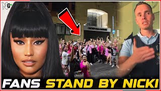 Nicki Minaj Goes Live with Fans after GETTING ARRESTED in Amsterdam amp Having to CANCEL her Show [upl. by Boycey610]