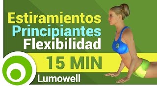 Estiramientos para Principiantes  Ganar Flexibilidad [upl. by Alodee]