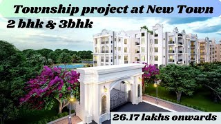 2 amp 3 bhk flats luxurious township project at Newtown and rajarhat area call 8617720711 [upl. by Akinam]