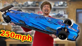 100HP 32s Quad Motor Project Worlds FASTEST RC Car build [upl. by Jowett]