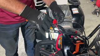 How to Replace Throttle Cable on Venom Grizzly 125cc Kids ATV  Venom Motorsports [upl. by Nosaj]