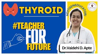 Thyroid Gland  Synthesis of Thyroid Hormone  Physiology  Dr Vaidehi D Apte [upl. by Ihpen]