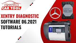 MERCEDESBENZ Xentry Diagnostic Software 062021 Tutorials  EUROCARTOOLCOM [upl. by Glenden]