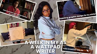 a week in the life of a wattpad writer📖 ep005 [upl. by Dorrahs]