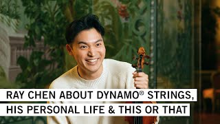 RAY CHEN about DYNAMO® strings his personal life and this or that [upl. by Dylane513]