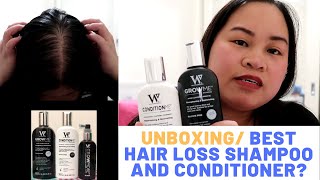 Watermans shampoo and conditioner  Growmore Elixir  Unboxing [upl. by Ecal]