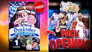 OPENING 15 DELUXE DUNKTOBER PACKS in 2K25 MYTEAM [upl. by Yelsek620]