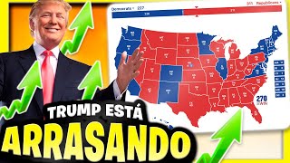 Trump está ARRASANDO en la MEJOR ENCUESTA de todas 😎 Kamala Harris en Pánico [upl. by Nnyroc]