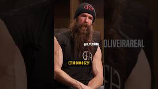 Zakk Wylde Como é tocar com o OZZY guitar guitarist zakkwylde [upl. by Teryl]