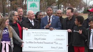 City of Linden Senator Scutaris 12 Million Dollar Grant for Al Kalla Park November 14 2024 [upl. by Adieno]