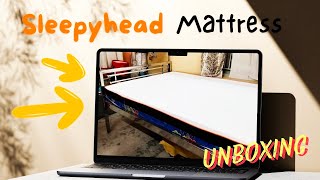 💝Sleepyhead Mattress 💝Unboxing flipkart mattress [upl. by Idou]