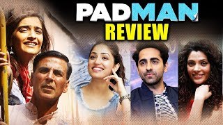 PADMAN Movie Review By Bollywood Celebs  SUPERHIT Movie Of 2018 [upl. by Nnaarual]