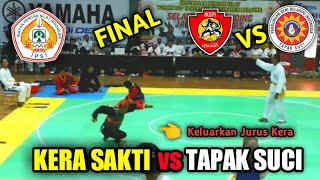 Final IKSPI vs Tapak Suci  Ikspi Keluarkan Jurus Kera Tenggil [upl. by Norym]