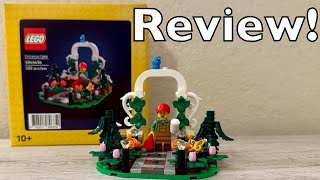 LEGO Entrance Gate GWP Review [upl. by Lered293]